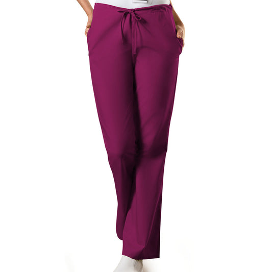 Natural Rise Flare Leg Drawstring Pant (4101)