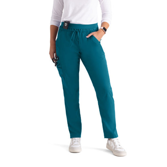 Women's Serena 7-Pocket Mid-Rise Tappered-Leg Pant GRSP526