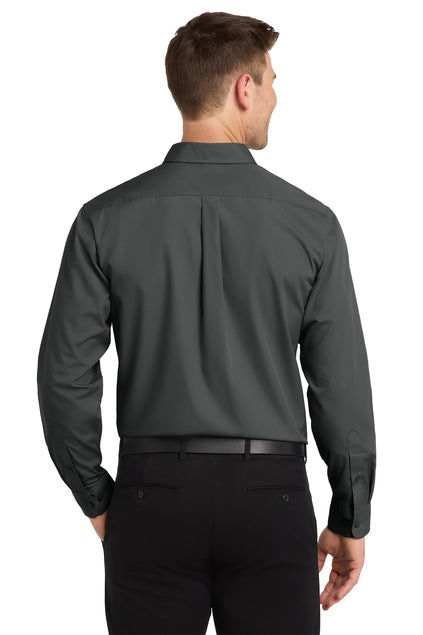 Long Sleeve Carefree Poplin Shirt