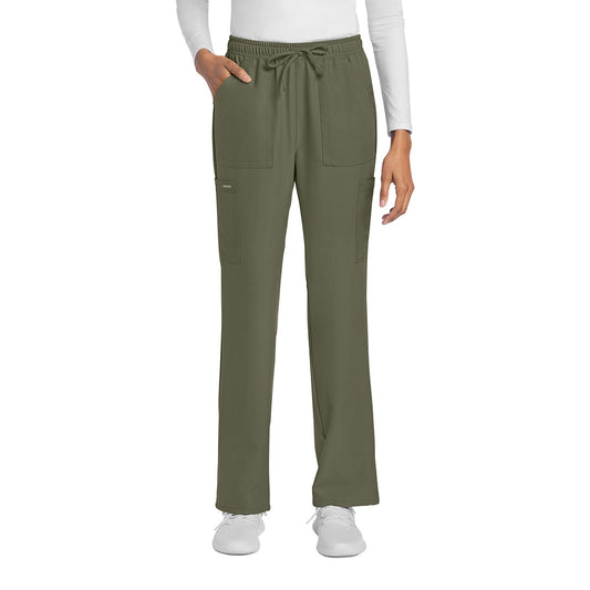 Women's Mid Rise Drawstring Trouser Cargo Pant CK272A