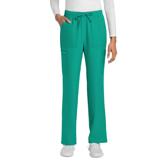 Women's Mid Rise Drawstring Trouser Cargo Pant