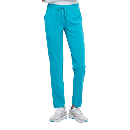 Women's Mid Rise Drawstring Tapered Leg Pant