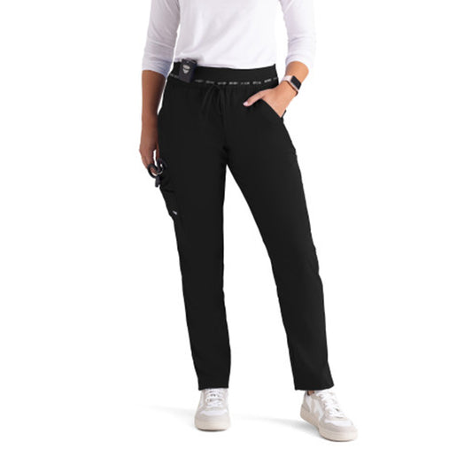 Women's Serena 7-Pocket Mid-Rise Tappered-Leg Pant GRSP526