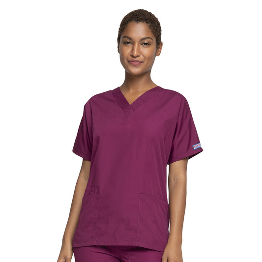 Women's 3-Pocket Traditional Fit V-Neck (4700)
