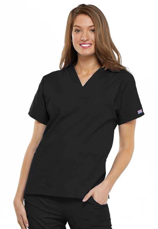 Women's 3-Pocket Traditional Fit V-Neck (4700)