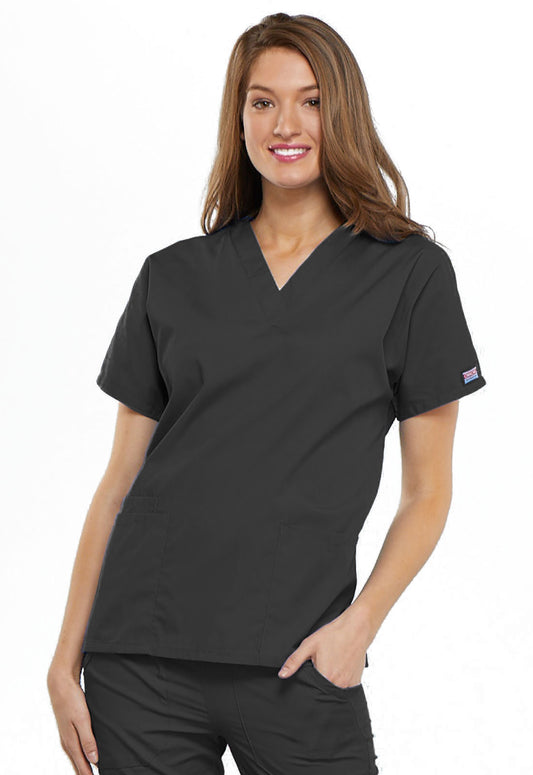 Women's 3-Pocket Traditional Fit V-Neck (4700)