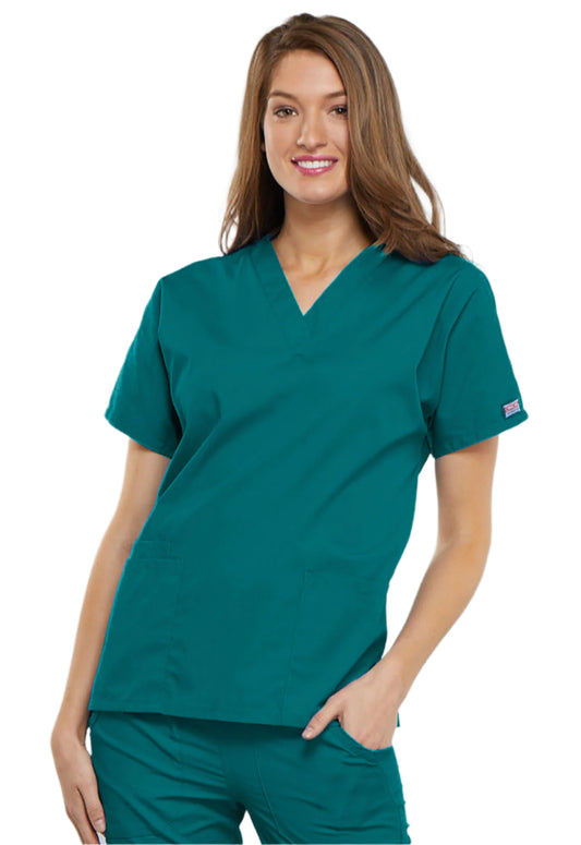 Women's 3-Pocket Traditional Fit V-Neck (4700)