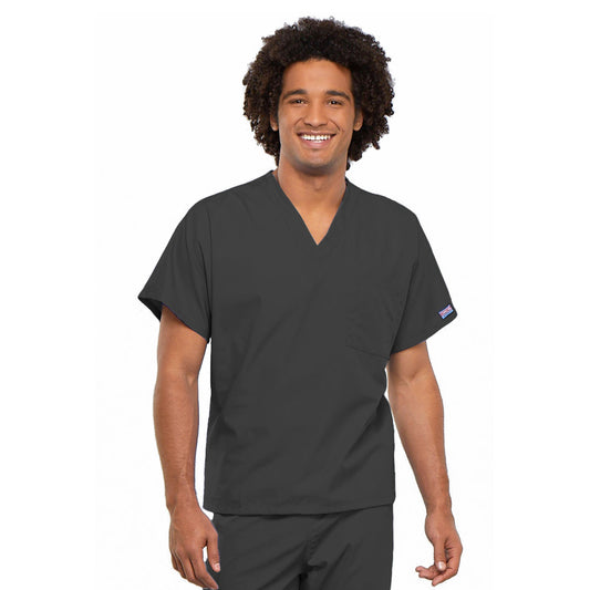 Unisex 1 Pocket V-Neck Tunic 4777