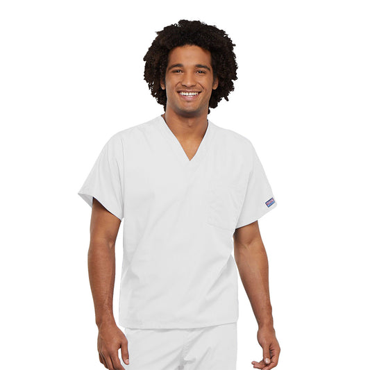 Unisex 1 Pocket V-Neck Tunic 4777