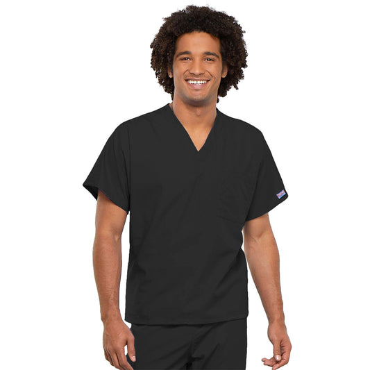 Unisex 1 Pocket V-Neck Tunic 4777