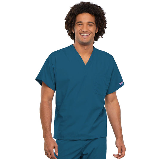 Unisex 1 Pocket V-Neck Tunic 4777