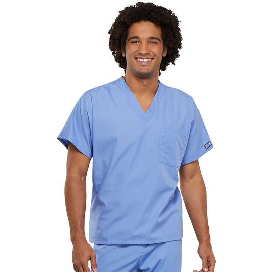 Unisex 1 Pocket V-Neck Tunic 4777