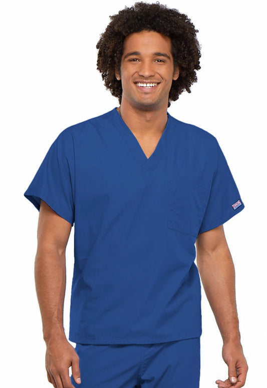 Unisex 1 Pocket V-Neck Tunic 4777