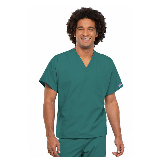 Unisex 1 Pocket V-Neck Tunic