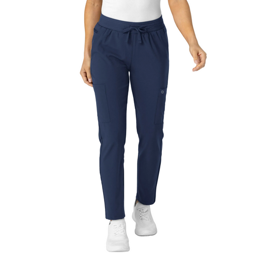 W123 Women's Flex-n-Reach Track Scrub Pant (5045)