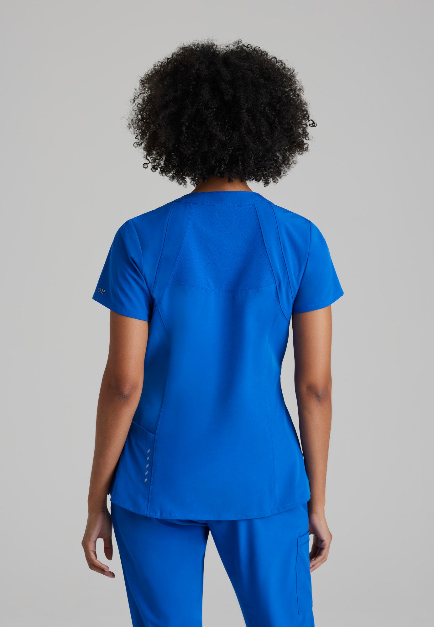 Women's Racer 4-Pocket Scrub Top 5105