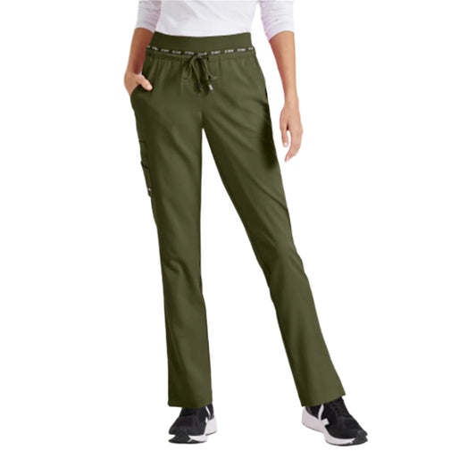 Women's Serena 7-Pocket Mid-Rise Tappered-Leg Pant GRSP526