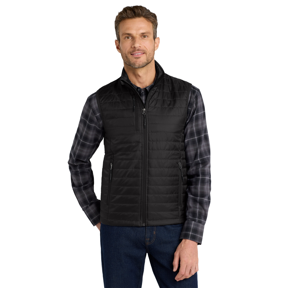 Men's Packable Puffy Vest J851