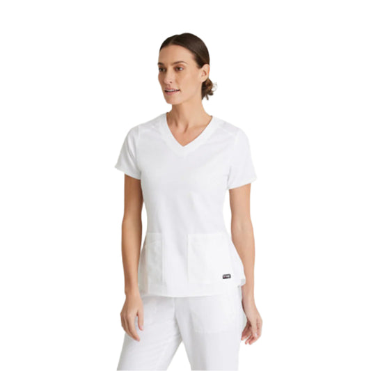 Women's Emma 4-Pocket V-Neck Top GRST011