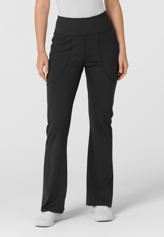 RENEW Knit Women's Flare Yoga Scrub Pant