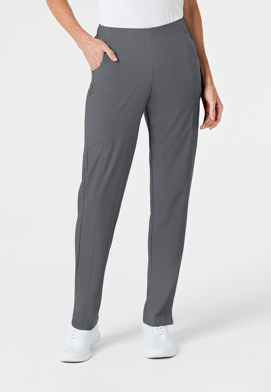 W123 Women's Comfort Waist Cargo Jogger Scrub Pant (5555)