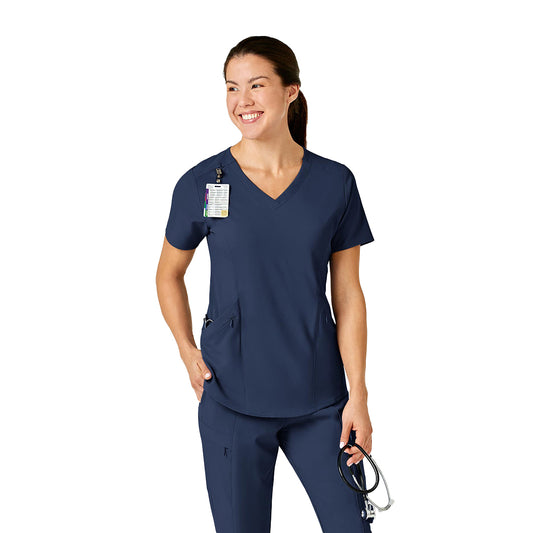 Women's V-Neck Scrub Top