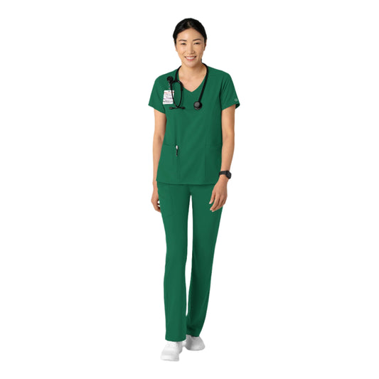 Boundless Women's 2-Pocket V-Neck Scrub Top 6251