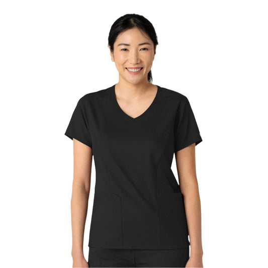 Boundless Women's 2-Pocket V-Neck Scrub Top 6251