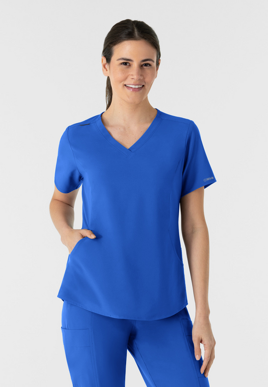 RENEW Women's V-Neck Scrub Top