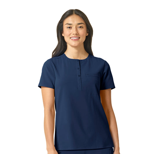 Women's Mandarin Collar Tuck-In Top
