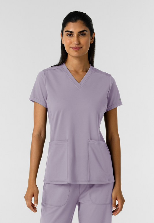 RENEW Knit Women's 2-Pocket Scrub Top