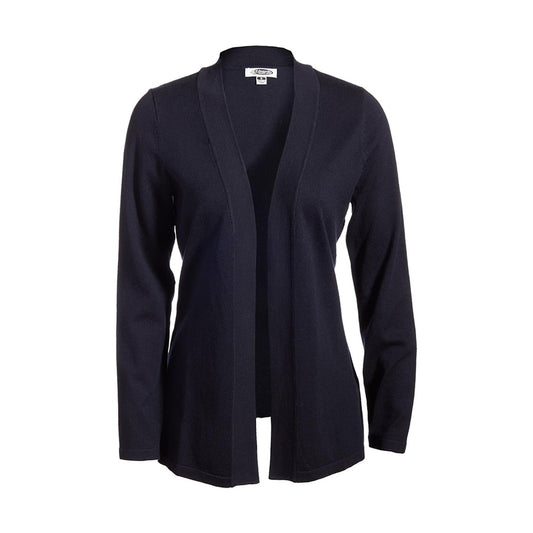 Shirttail Open Cotton Cardigan