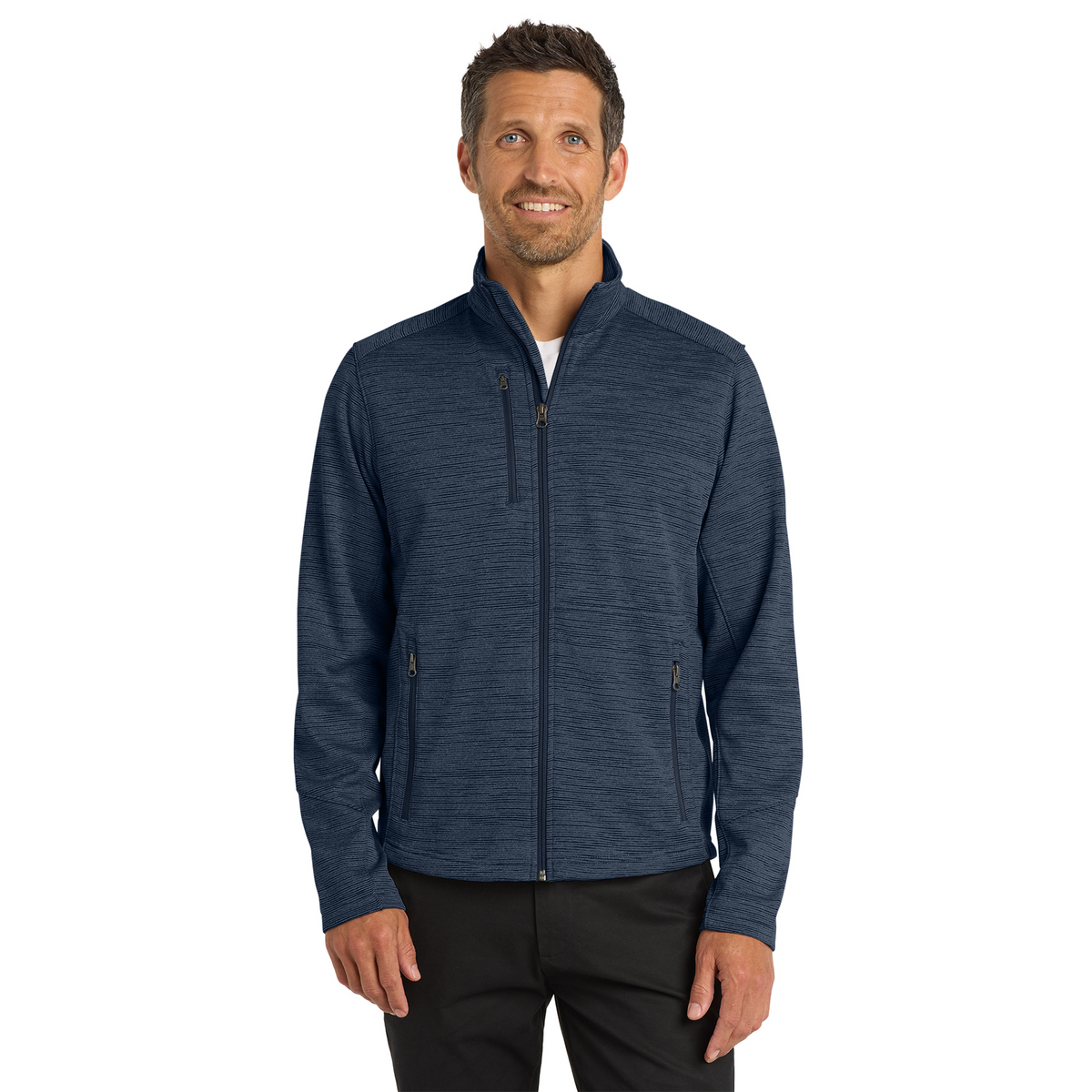 Men's Digi Stripe Fleece Jacket F231
