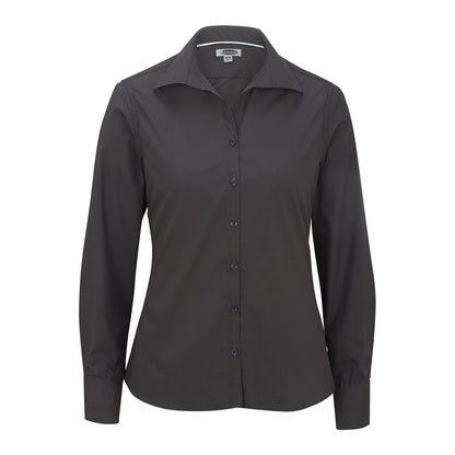 Vinal Women's Lightweight Poplin Button Front Shirt