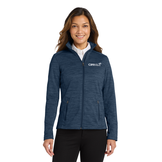 Women's Digi Stripe Fleece Jacket L231