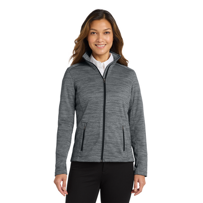 Women's Digi Stripe Fleece Jacket L231