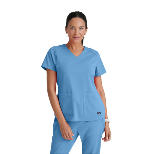 Women's Emma 4-Pocket V-Neck Top GRST011