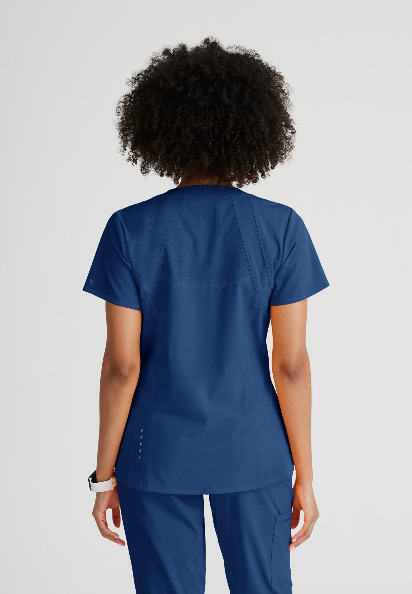 Women's Racer 4-Pocket Scrub Top 5105
