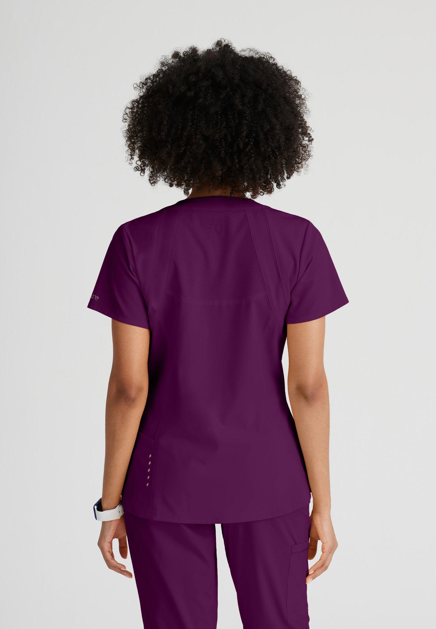 Women's Racer 4-Pocket Scrub Top 5105
