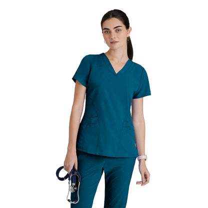 Women's Pulse V-Neck Scrub Top (5106)
