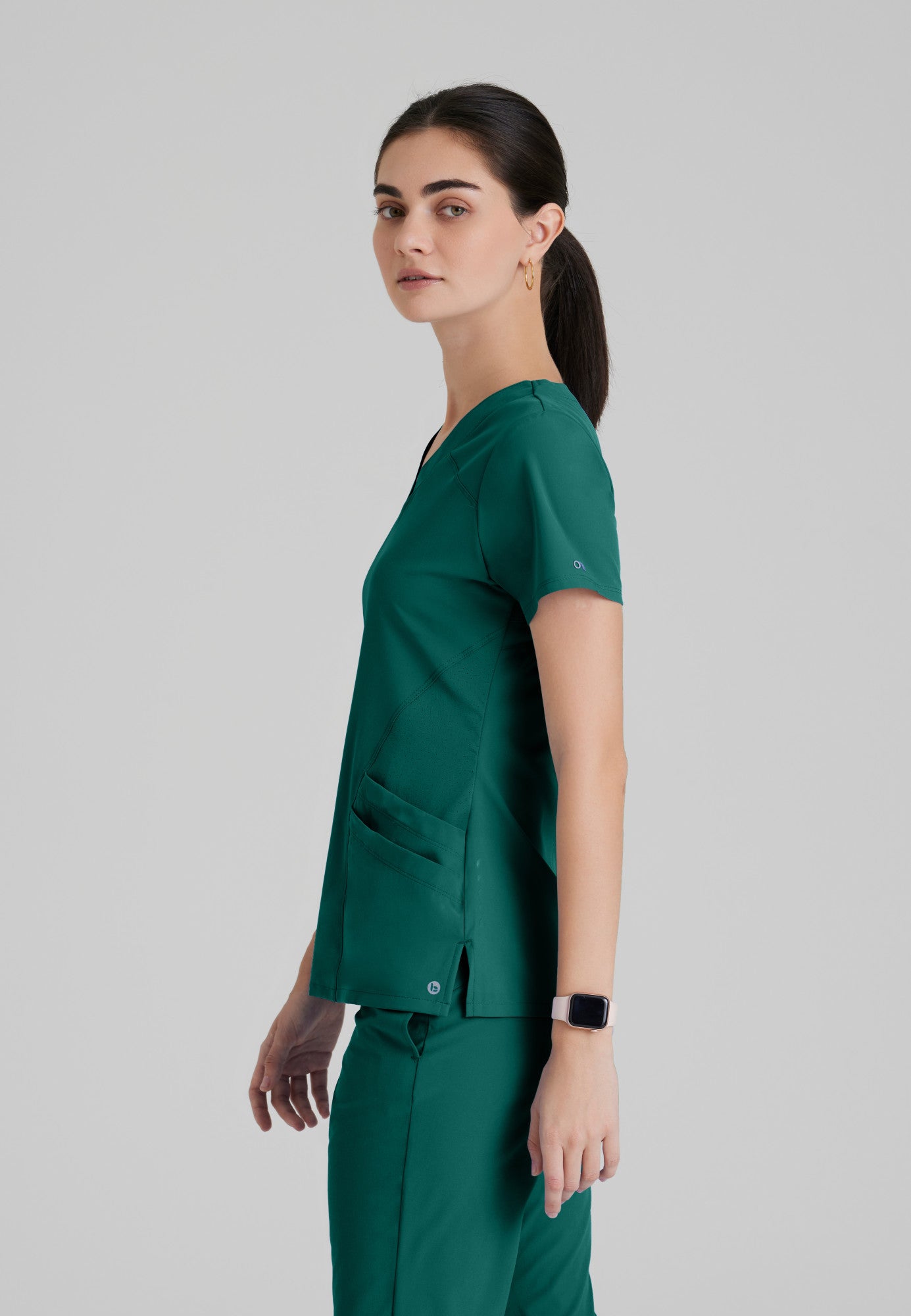 Women's Pulse V-Neck Scrub Top (5106)