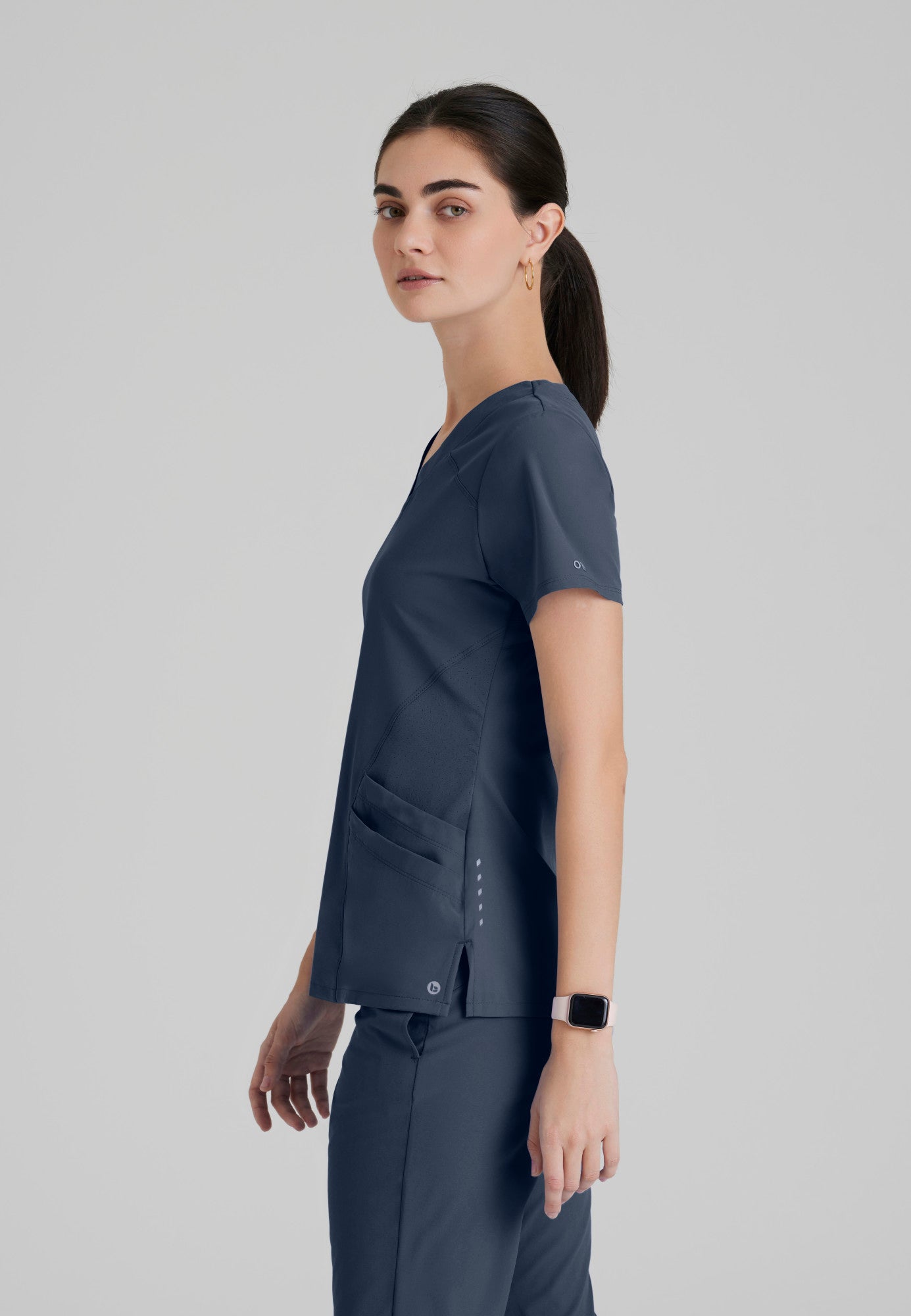 Women's Pulse V-Neck Scrub Top (5106)