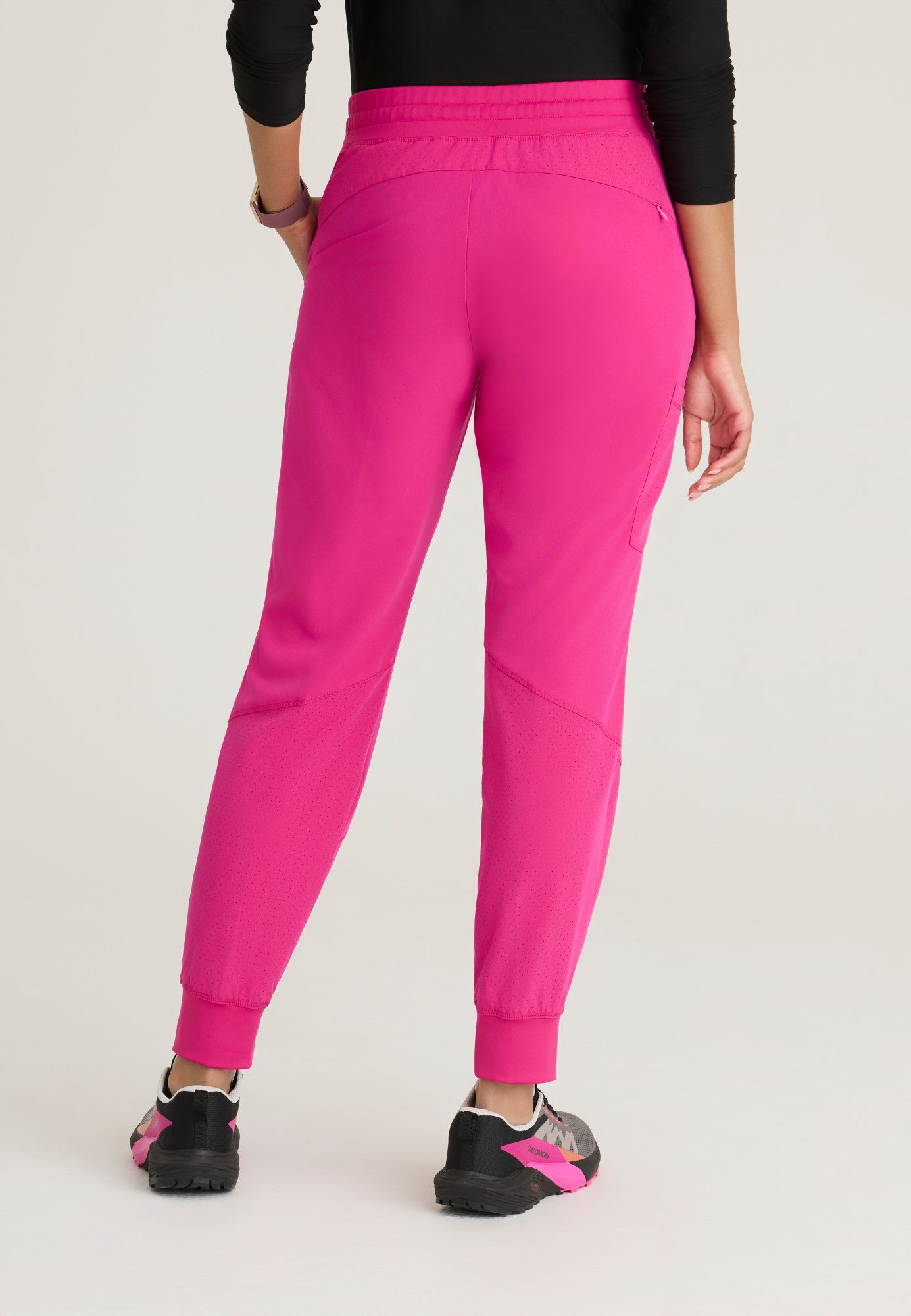 Women's Boost 3-Pocket Mid-Rise Lightweight Scrub Jogger (BOP513)