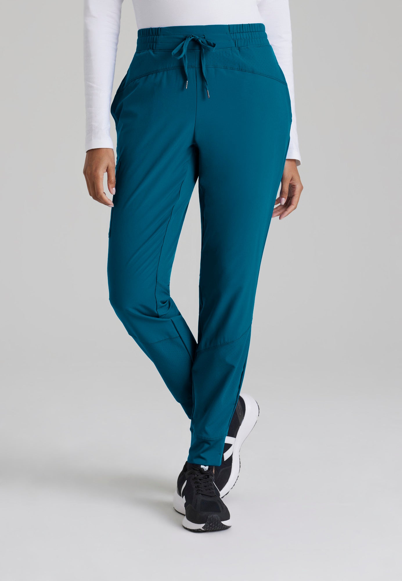 Women's Boost 3-Pocket Mid-Rise Lightweight Scrub Jogger (BOP513)