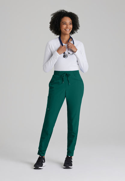 Women's Boost 3-Pocket Mid-Rise Lightweight Scrub Jogger (BOP513)