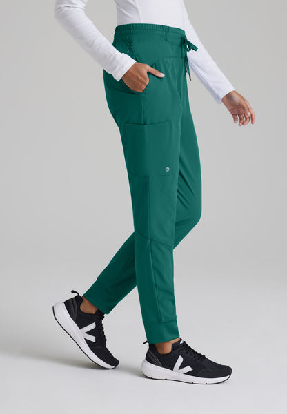 Women's Boost 3-Pocket Mid-Rise Lightweight Scrub Jogger (BOP513)