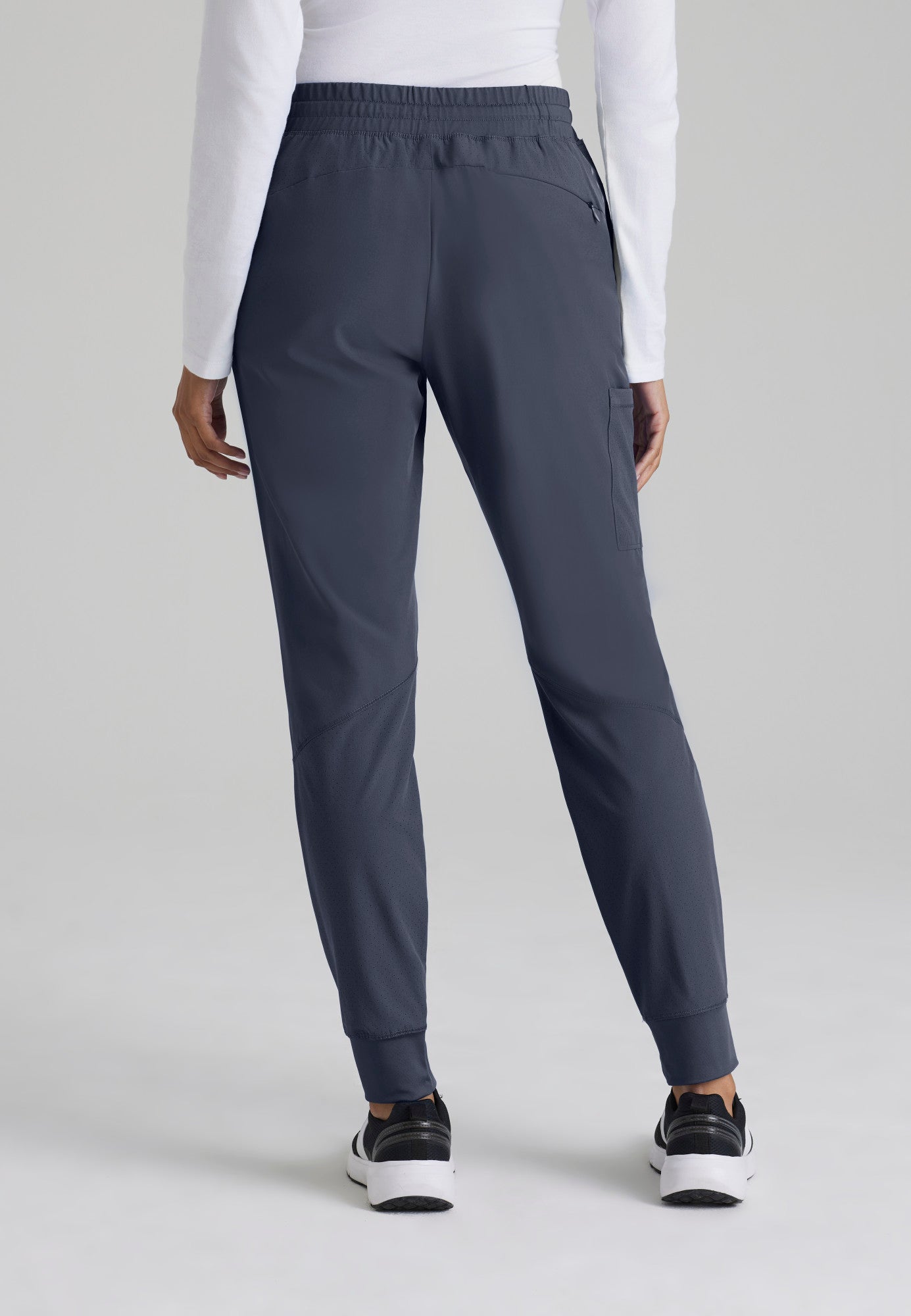 Women's Boost 3-Pocket Mid-Rise Lightweight Scrub Jogger (BOP513)