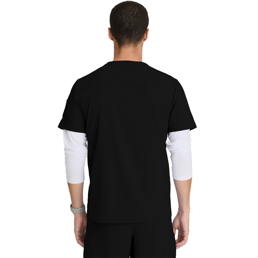 Men's Velocity 2 Pocket Ribbed V-neck Top (BOT195)