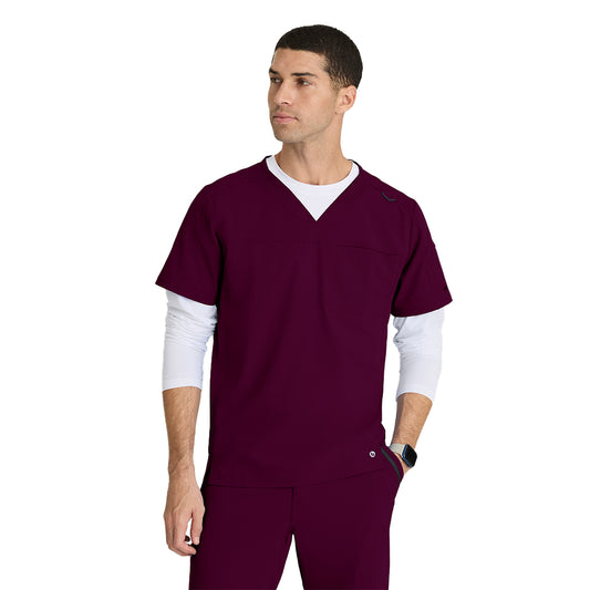 Men's Velocity 2 Pocket Ribbed V-neck Top (BOT195)