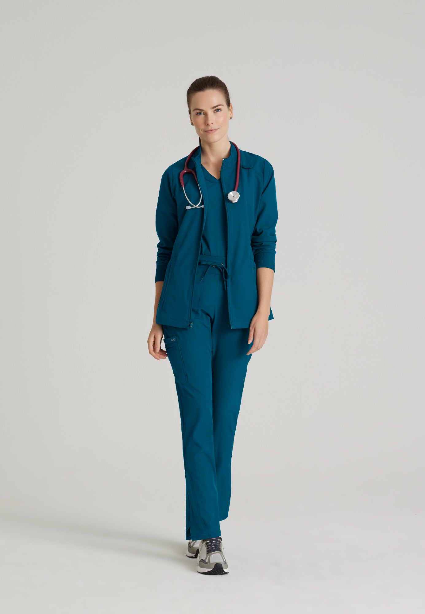Women's Venture 4 Pocket Zip Up Warm-Up (BOW894)